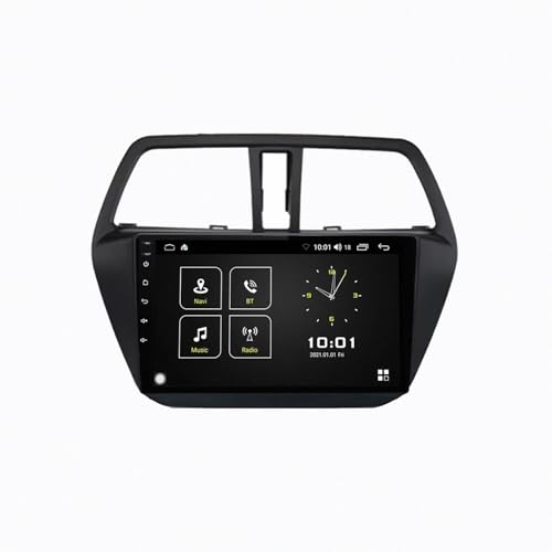 Radio de coche 2 DIN con Bluetooth manos libres y Mirror Link para Suzuki SX4 S Cross