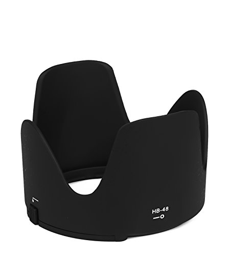 Pare-soleil compatible avec Nikon AF-S Nikkor 70-200 mm f/2.8 G ED VR II HB-48