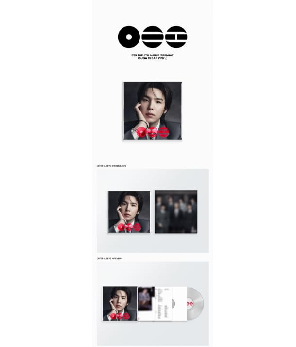 BTS ARIRANG Standard Vinyl　SUGA BTS - ARIRANG (Standard Vinyl) SUGA Clear Version - SOKOLLAB