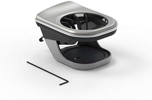 AZUTO Cup Holder Left-Side for Mercedes-Benz G Class W463A Silver MHG-027