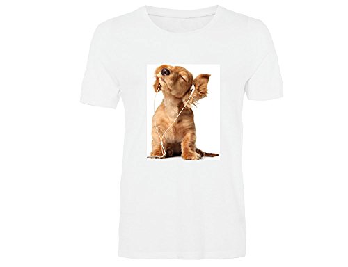 Camiseta Unisex Blanca de algodón Personalizada con Foto - Estampacion a 1 Cara, Formato A4
