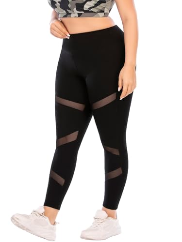 Mallas talle alto reductoras en talla 4XL para evitar transparencias al entrenar