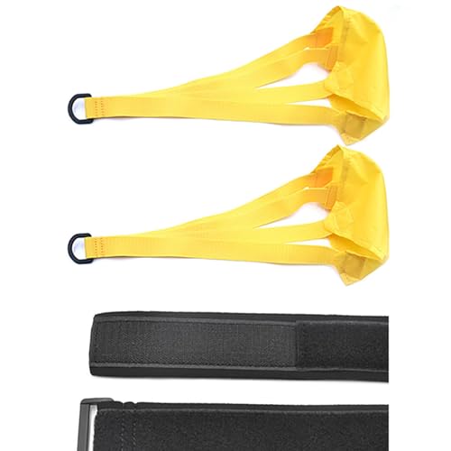 Drag Parachutes Strength Training Resistance Belt Swim Resistance miniatura 4