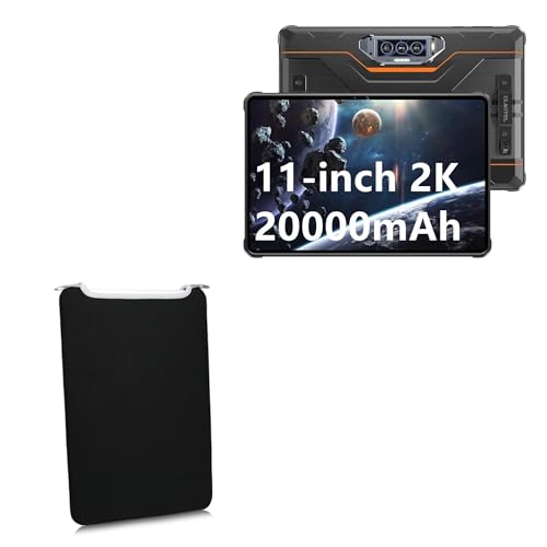 BoxWave Case Compatible with Oukitel RT8 - SlipSuit, Soft Slim Neoprene Pouch Protective Case Cover - Jet Black