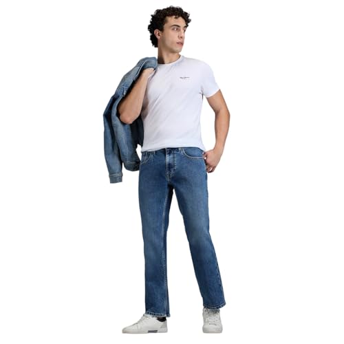 Image of Pepe Jeans Men's Jeans | Mid Rise | Bootcut Fit | Stretchable