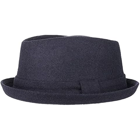 Lipodo Wool Pork Pie Hat for Winter Cover