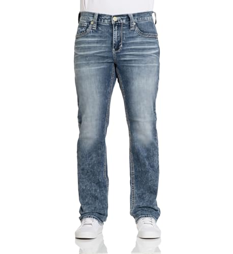 American Fighter Men's Denim Jean Striker Serrano Inseam 34"3