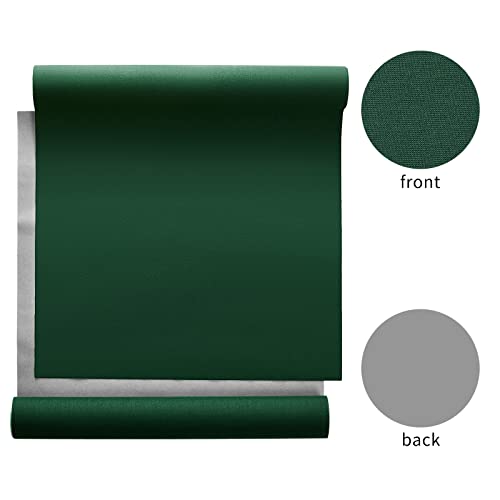 Wooqu Book Cloth, Fabric Surface and Paper Back, Easy to Use, Strong, 17" High x 29" Across, for Book Binding Dark Green - Image 3