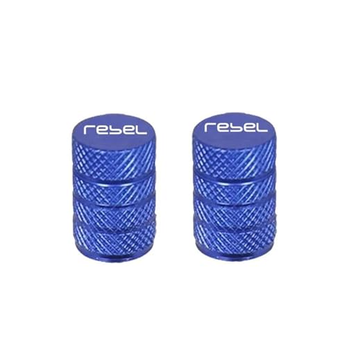 Bouchons de valve moto en aluminium pour jantes Honda Rebel CMX - 4