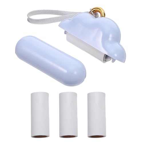JEWEDECO Rodillo Quitapelusas Adhesivas Suaves Portátil Ropa para Forma de Nube en Abs Eliminar Polvo y de Adecuado para Uso Diario