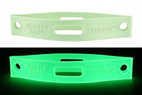 2 Pack Illuminating Firefighter Helmet Band 3rd Generation Reflective and Glow in the Dark Fire Helmet Strap to Hold Firefighting Accessories Durable Silicone with Rubber Work for Most Fire Helmets