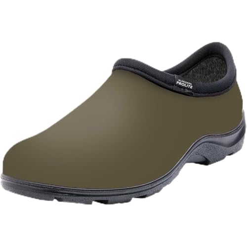 Sloggers ProLite Mens Garden & Work Slip-On Shoes Mocha Size 9