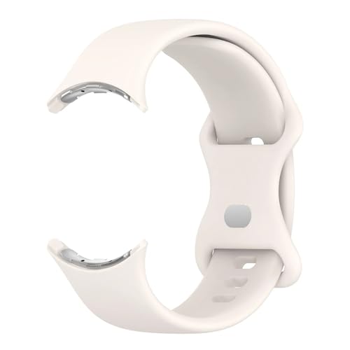 [SRMVRNKNNK] Fit For Pixel Watch 3 �o���h 41mm 45mm �Ή��X�g���b�v/Fit For Pixel 2 �Ή� ���f�B�[�X �����Y �̂���V���R���X�g���b�v(Starlight,Watch 3 41mm)