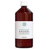 greenmade Neemöl (Niemöl) mit Emulgator 1000ml gemischt und gebrauchsfertig