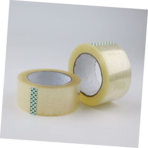 Kontonty 6 Rolls Adhesive Tape Glass Tape Fiberglass Tape Filament Adhesive Tape Reinforced Strapping Tape Shipping Tape Packing Adhesive Tape Silent Transparent Tape Low Noise Tape The Pet #TOP6