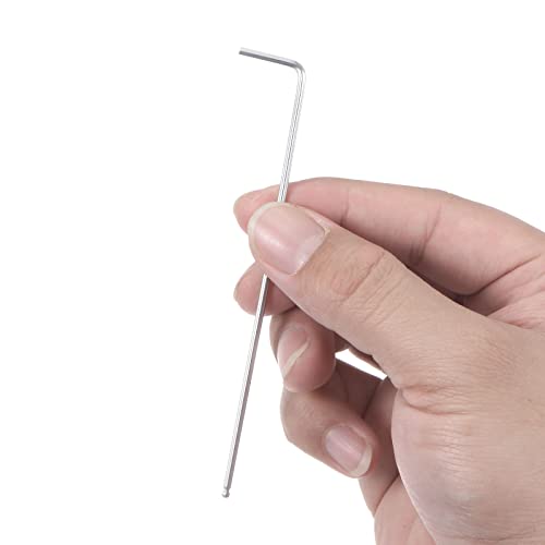 Uxcell 5/64" Ball End Hex Key Wrench, L Shaped Long Arm Cr-V Repairing Tool, Sae 4 Pcs #TOP4