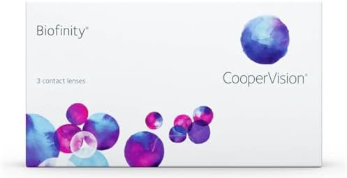 Biofinity - Lentes de contacto esféricas mensuales (R 8...