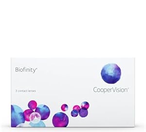 Biofinity Spheric Jahreslinsen weich, 3 Stück / BC 8.6 mm / DIA 14.0 mm / -3.75 Dioptrien