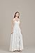 Sorayan Women's White Short Wedding Dresses Illusory Lace Bohemia Sweetheart Beachy Simple Wedding Gown (Medium,White)