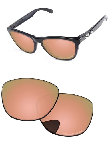 Image of Replacement Lenses for Oakley Frogskin OO9013 55mm Sunglass - Precision Fit, UV Block & Impact Resistant
