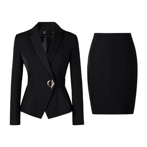 Costume formel femme en version jupe ajustée haute finition