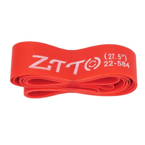 Qianly 2 Piezas Protector Bicicleta Tira Llanta Nylon Banda Rueda Instalación Rápida Antipinchazos para Usuarios de Montaña Ruta Ciclistas Recreativos, Ancho 2.2 Cm