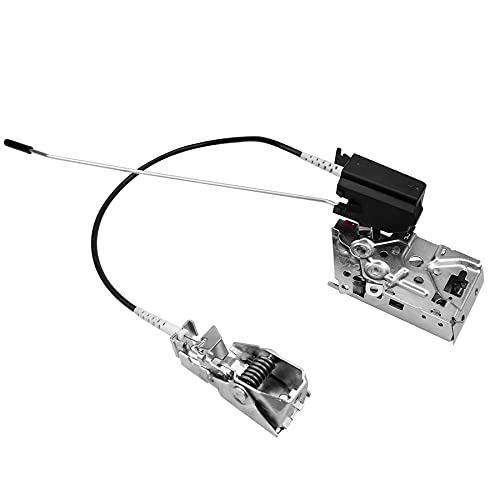 Image of Left Driver Side Door Latch F4TZ-15219A65-A Fits for Ford F-150 F-250 F-350 Bronco 1992-1997 Door Lock Latch Cable Assembly