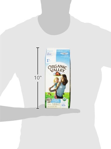 Organic Valley, Organic 1% Low Fat Milk, Pasteurized, Half Gallon, 64 oz
