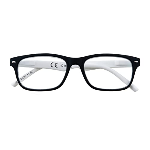 Zippo Occhiali Lettura Neri bianchi +1,50 b3