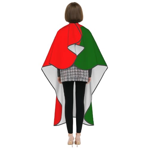 Capa para Corte de Cabello con Diseño Bandera de Portugal miniatura 3