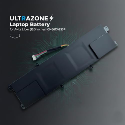 Image of CN6613-2S3P ULTRAZONE Laptop Battery for Avita Liber (13.3 Inches) V14 NS14A8 ANV561-SLA NS14A4 NS14A6 NS14A6 NS13A2 CN6Q14 7.6V 4830mAh /36.71