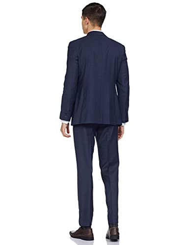 Image of Raymond Men's Wool SB2 BTN Notch Lapel Floating Suit-1 Dress Set