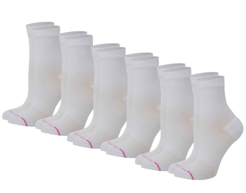Image of Mid-Crew Compression Socks | Half-Cushion | Dr Motion ( 6 Pairs )