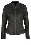 7eleven Damen Lederjacke Feman black 42