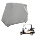 Deluxe 2 Passenger Golf Cart Cover, fits E Z GO, Club Car, 2 passenger and Yamaha G model, also fits organic transit's ELF - Grey