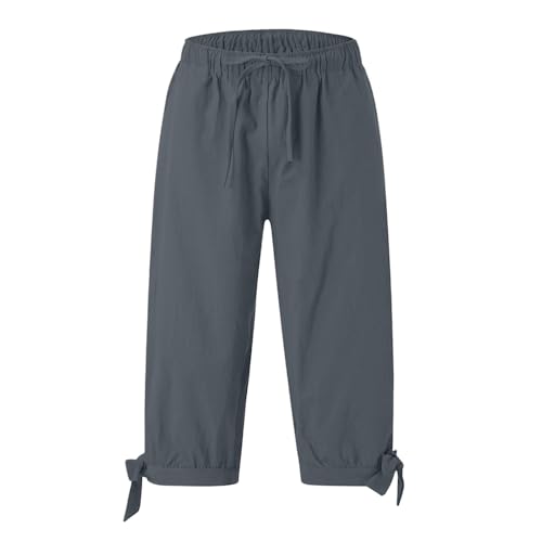 Pantalon d'été respirant en lin et coton pour un confort frais et léger