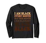 black history month blackity nero africano americano regalo maglia a manica