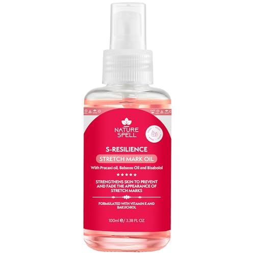Nature Spell Stretch Mark Body Oil Improves Skin Elasticity 100ml