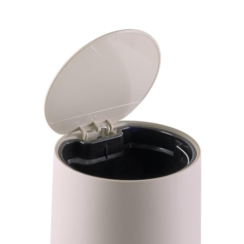 Image of Freelance Portofino ABS Dustbin for Home, Cappuccino 4.3L - Pedal Bin - Silent Lid - For Kitchen /Bathroom /Bedroom /Office /Washroom /Toilet - Small Size Garbage /Waste Basket /Dust Bins /Dust Bin /Trash Can