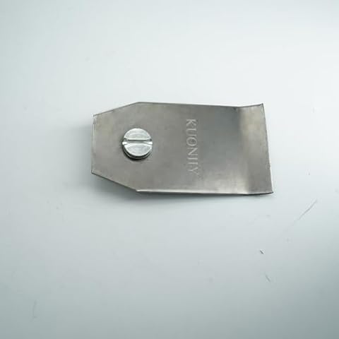 KUONIIY Replacing Iron Blade Edge Planer for Manual Planer, Woodworking Edge Trimmer, Sawing Blade Cover