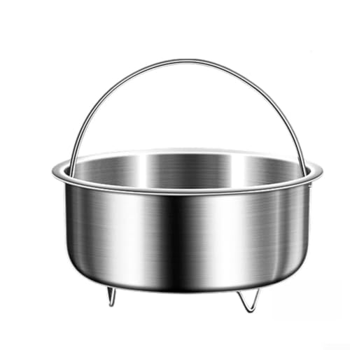 Honseadek Panier vapeur en acier inoxydable 304 pour légumes, bol vapeur multifonction pour casserole, insert de cuisson drainable pour utilisation en cuisine (D)