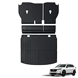 BEEGROW Seat Back Covers Cargo Liner for Honda CR-V Accessories 2023, All-Weather Odorless TPE Backr