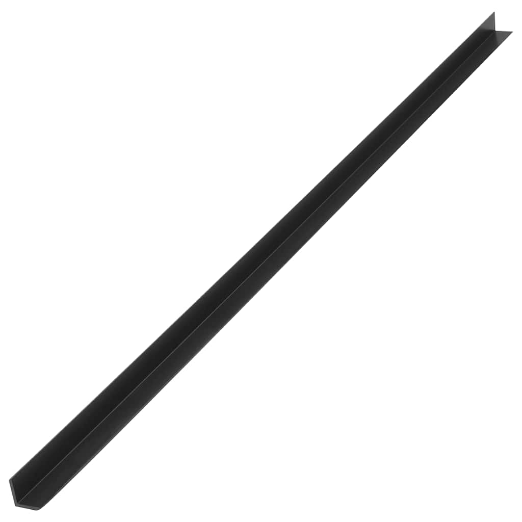 vidaXL Molduras Angulares 5 uds, Perfiles en Forma de Ángulo, Remates de Esquina de Tarima, Bordes Cantoneras para Terraza, WPC Gris 170 cm