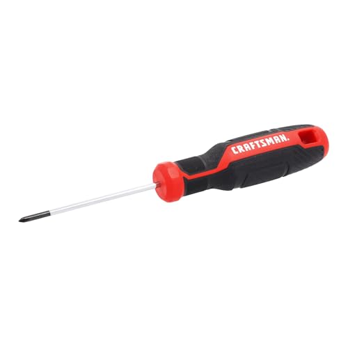 Image of CRAFTSMAN Screwdriver PH0 x 3 in. Precision Phillips Head, Comfort Grip, Magnetic Tip (CMHT65147)