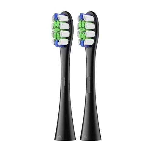 2 Pcs Toothbrush Brush Heads, Compatible For X Pro Z1 X10 E1 Air All Series Accessories(P1C5)