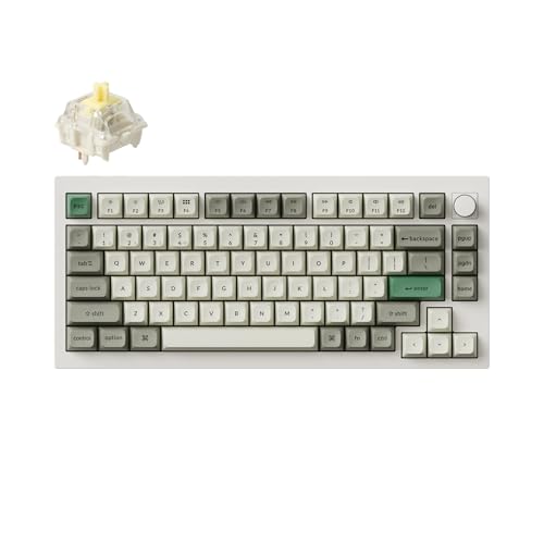Keychron Q1 Max ワイヤレス カスタム メカニカルキーボード Keychron Q1 Max QMK Wireless Custom Mechanical Keyboard