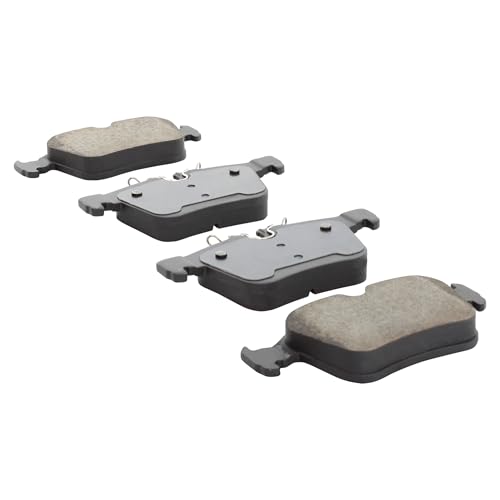 Image of QUALITY-BUILT Rear Ceramic Brake Pads, Premium 1001-1795C, Compatible with 2015-2021 Mercedes-Benz (C300,C350e,C400)