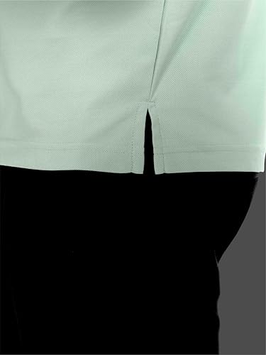 Image of STELLERS Men's Premium Polo T-Shirt Wrinkle Free Quick Dry Soft and Feather Touch Feel Regular Fit