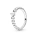 Produktbild PANDORA Damen-Solitär Jahresring 925_Sterling_Silber mit '- Ringgröße 52 198867C04-52, Weiß