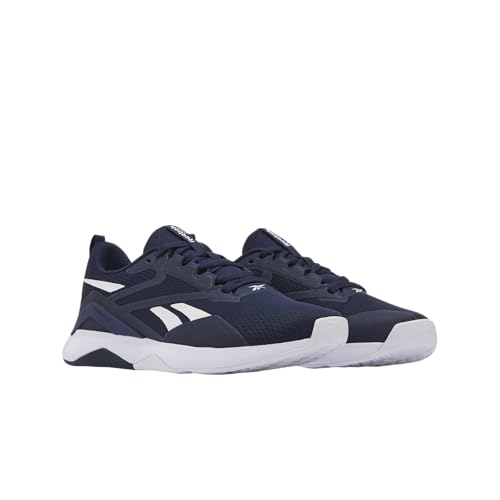 Reebok Men's Nanoflex Tr 2 Trainers, Vector Navy White Black, 8.5 UK